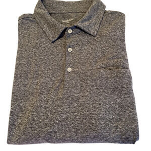 Goodfellow&Co Gray Polo Shirt Men Sz XXL slightly used